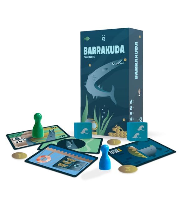 Boîte du jeu de société Barrakuda